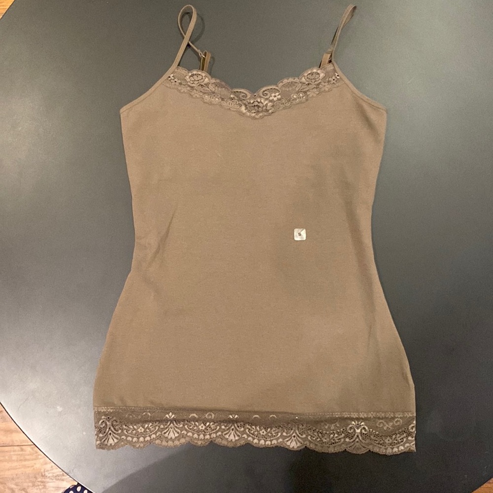 Express taupe/brown bra cami. Size: small